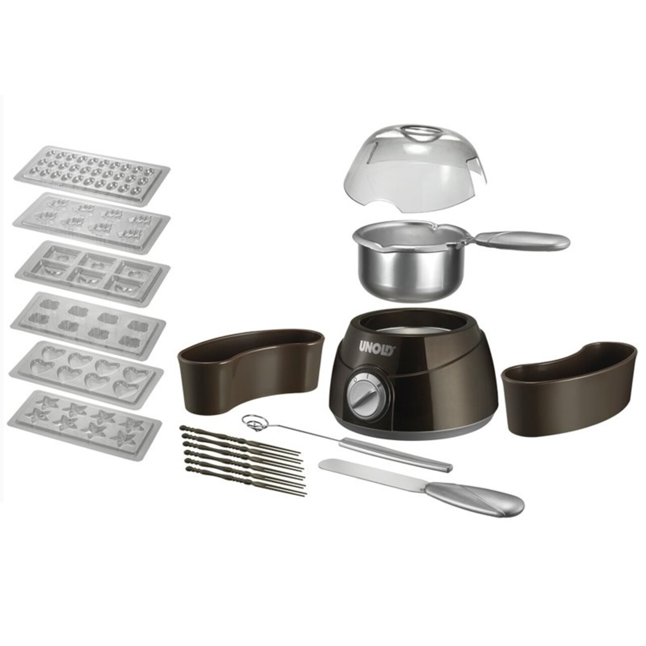 Aparat pentru ciocolata fondue, Unold, 25 W, 250 ml - imagine 7